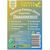 Eterna Treats Freeze Dried Dragonfruit Snack Pack
